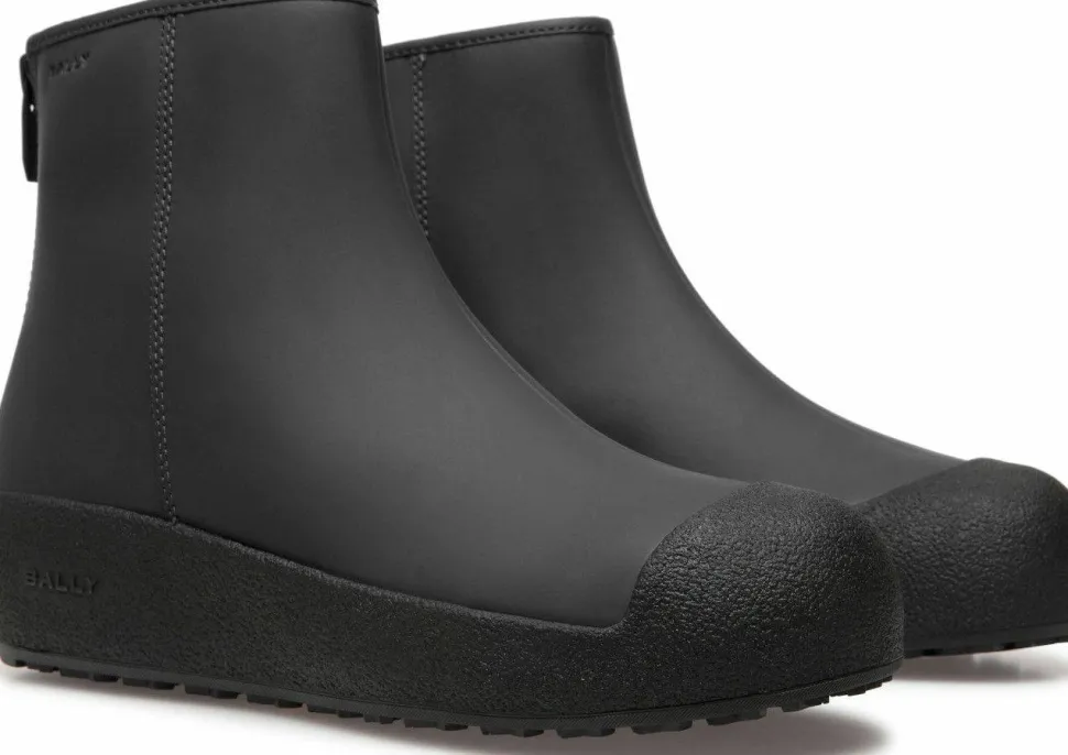 Bally Men's Guard Iii M Rubber Calf Black