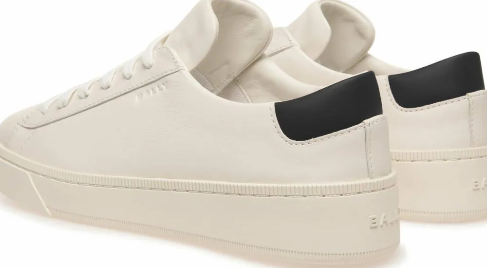 Bally Women's Ryvery White/Black New