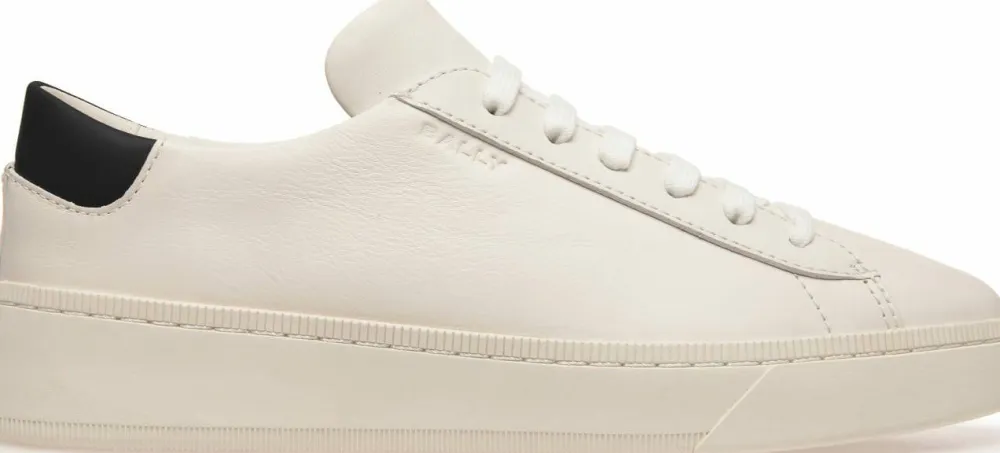 Bally Women's Ryvery White/Black New