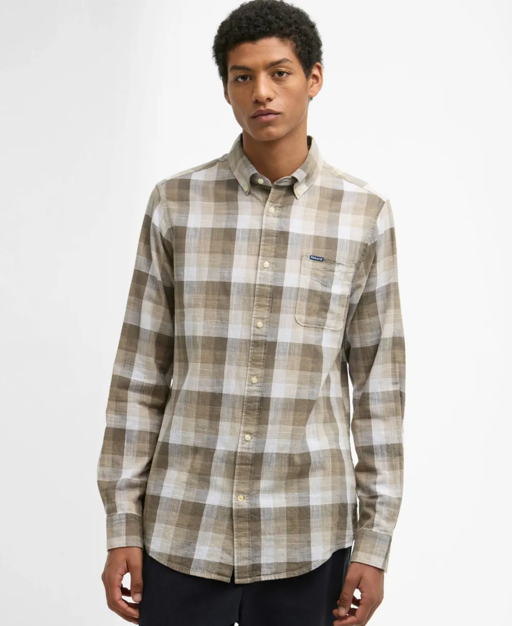 Barbour Men's Hillroad Tf Sh Stone Sale