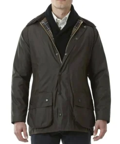 Discount Men's Classic Beaufort Jacket Olive Jakt