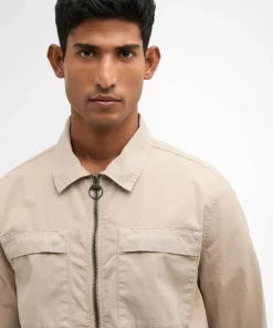 Barbour Men's Glendale Overshirt Concrete