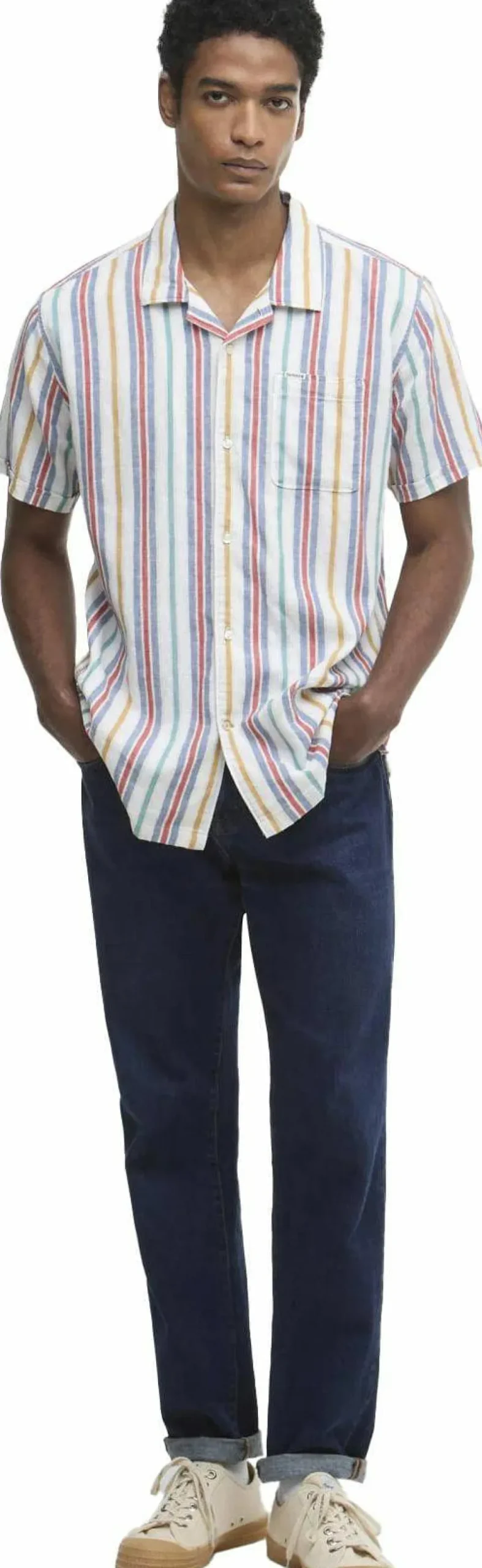 Hot Men's Waterbay Striped Shirt Herrtröjor & Skjortor