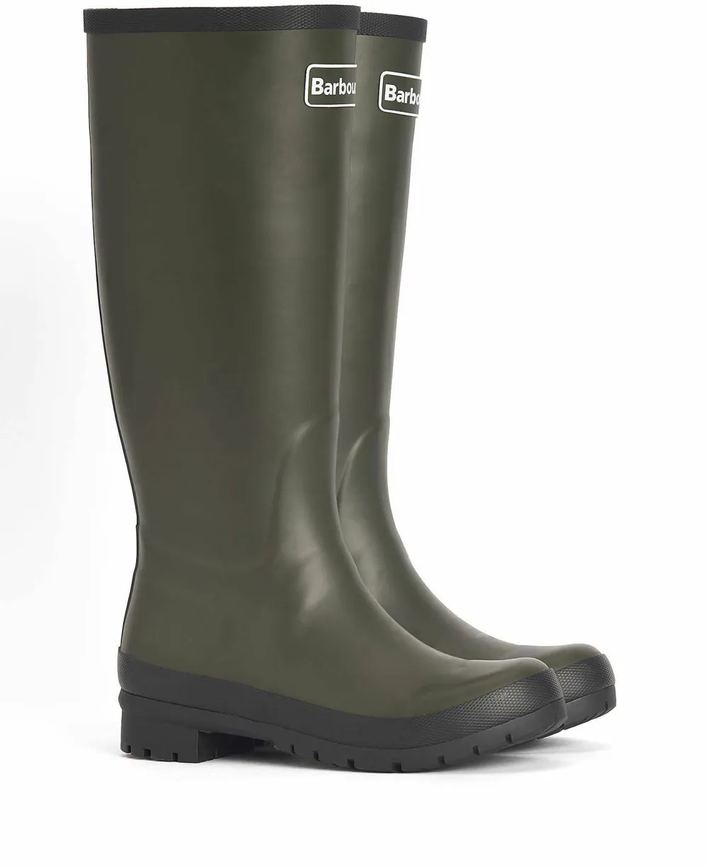Barbour Women's Abbey Wellington Boots Olive Hot
