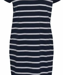 Barbour Women's Barbour Otterburn Stripe Dress Navy