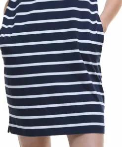 Barbour Women's Barbour Otterburn Stripe Dress Navy