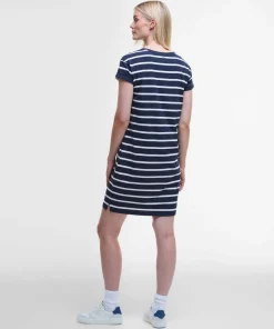 Barbour Women's Barbour Otterburn Stripe Dress Navy