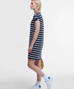 Barbour Women's Barbour Otterburn Stripe Dress Navy