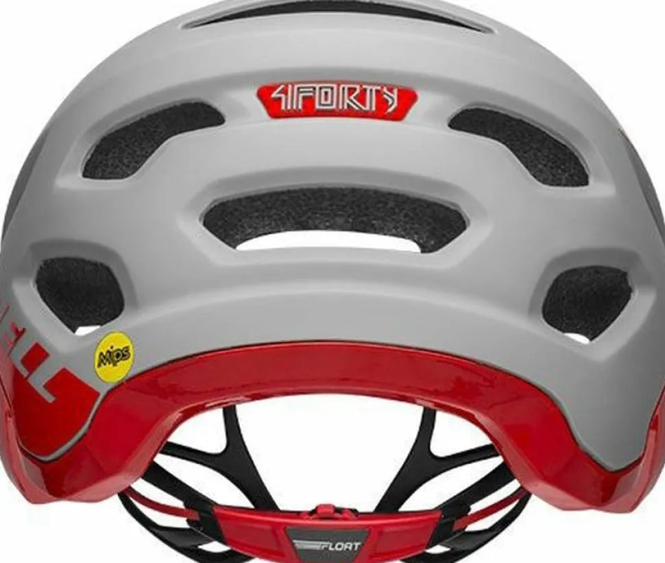 Bell 4Forty MIPS Matte Dark Grey/Crimson