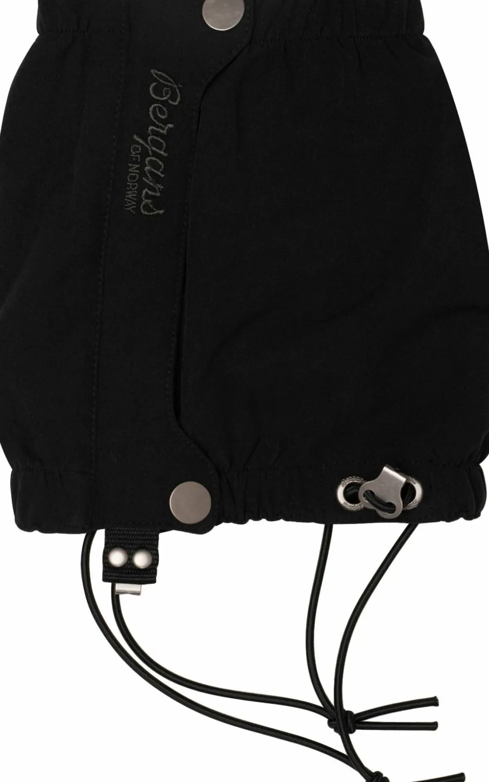 Bergans Dryna Softshell Gaiter Black Hot