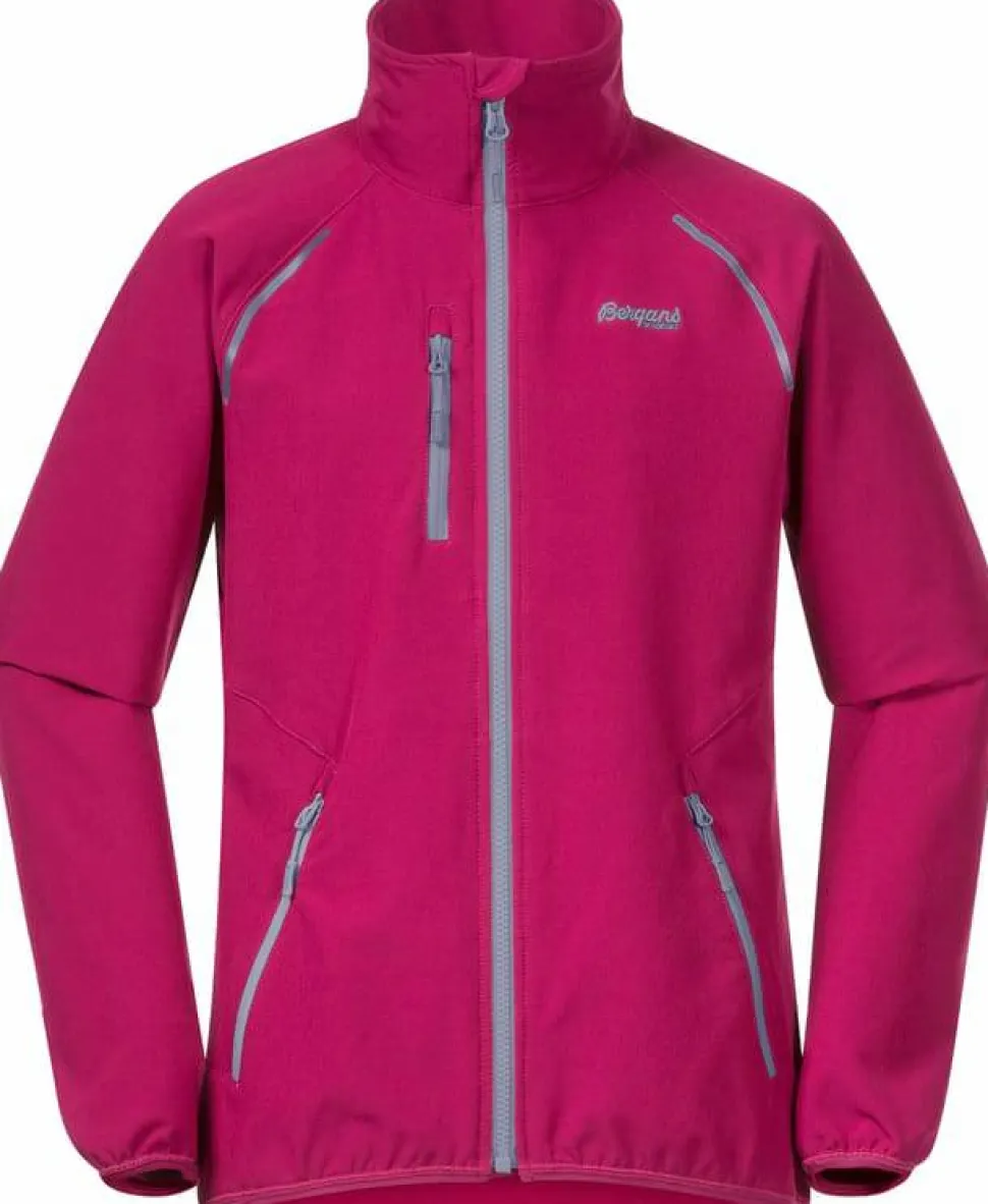 Bergans Girls' Sjoa Light Softshell Jacket Fandango Purple