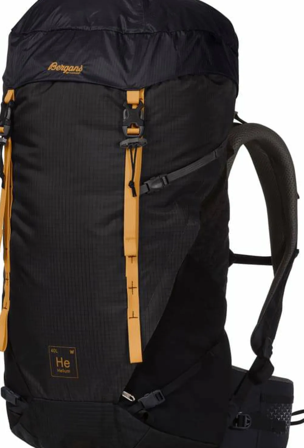 Bergans Helium V5 40 Dark Shadow Grey/Black/Golden Yellow Sale