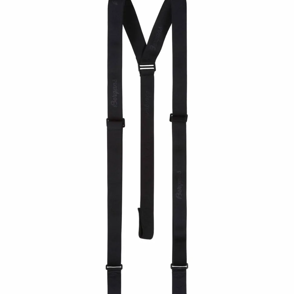 Bergans Holdeskar Suspenders Black