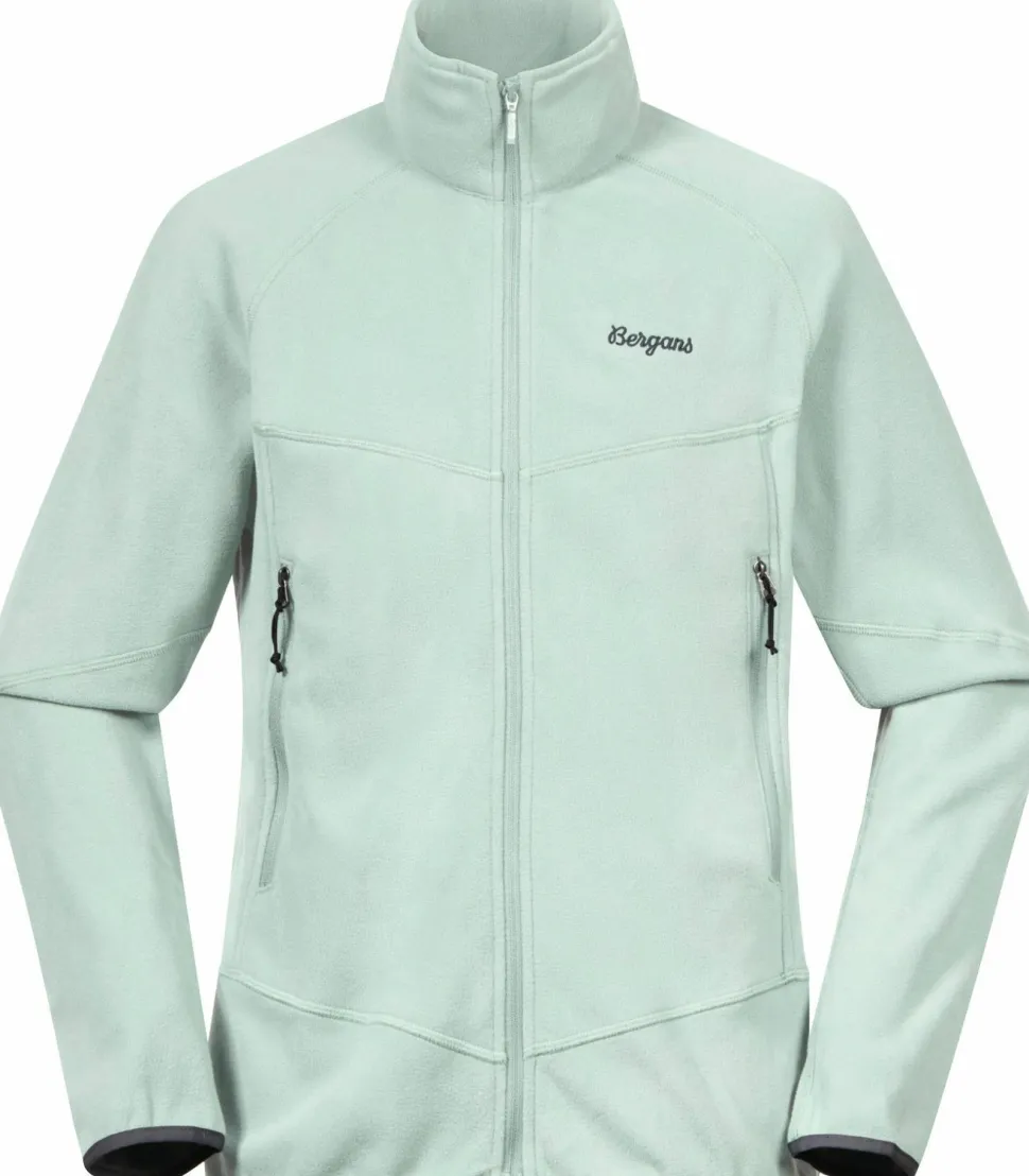 Bergans Juniors' Fleece Midlayer Jacket Mint Crush