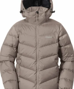 Bergans Juniors' Warm Down Jacket Unisex Rock Taupe