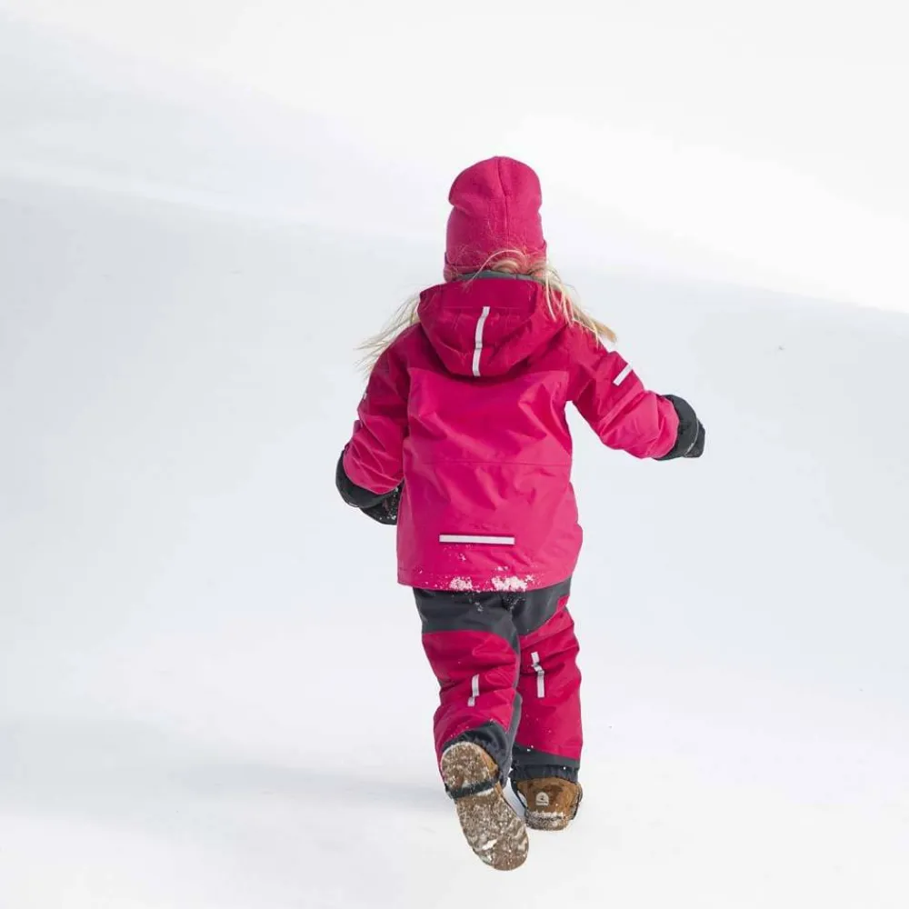 Bergans Kids' Lilletind Insulated Jacket Raspberry Red/Raspberry Pink Hot