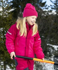 Bergans Kids' Lilletind Insulated Jacket Raspberry Red/Raspberry Pink Hot
