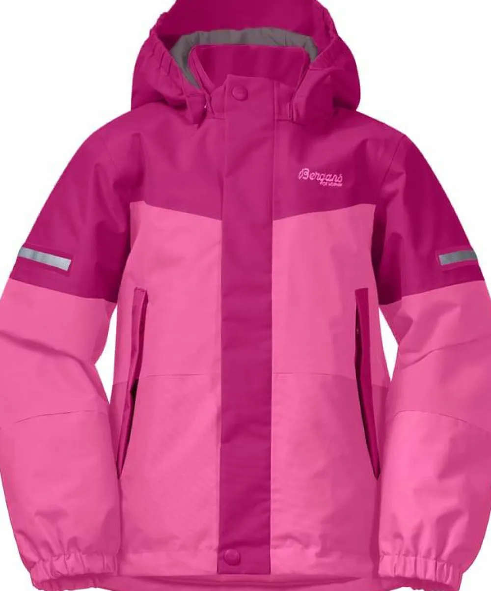 Bergans Kids' Lilletind Insulated Jacket Ibis Rose/Fandango Purple Clearance