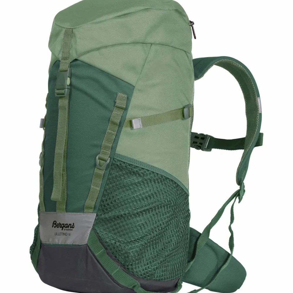 Bergans Kids' Lilletind 18L Jade Green/Dark Jade Green Best