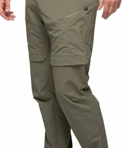 Outlet Men's Convertible Zip-Off Softshell Pants Herrbyxor