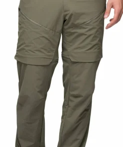Outlet Men's Convertible Zip-Off Softshell Pants Herrbyxor