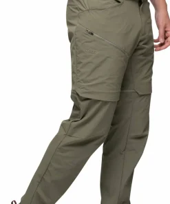 Outlet Men's Convertible Zip-Off Softshell Pants Herrbyxor