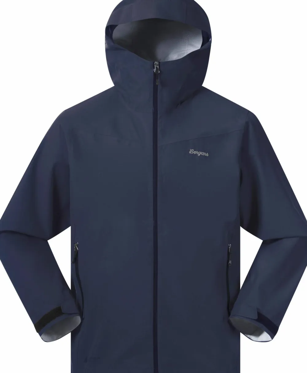 Bergans Men's Essentials 2.5l Shell Jacket Navy Blue Outlet