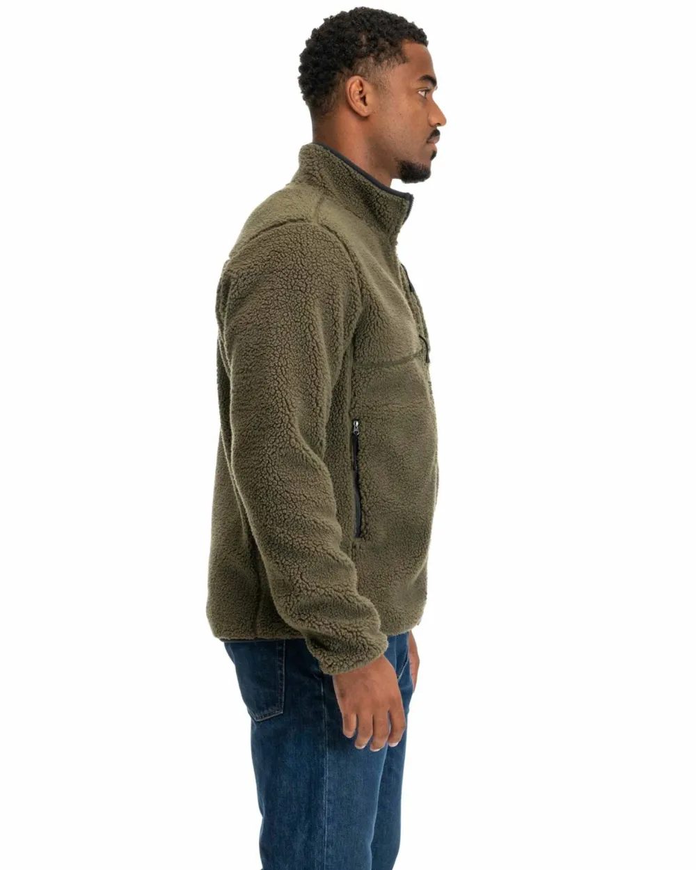 Outlet Men's Lunnan Pile Fleece Jacket Herrtröjor & Skjortor