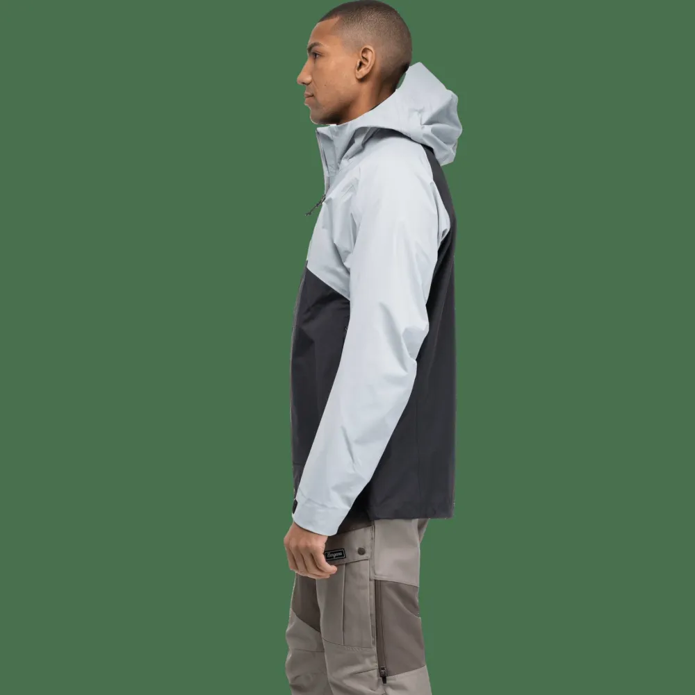 Bergans Men's Vaagaa 3L Shell Jacket Pearl Grey/Dark Shadow Grey Discount