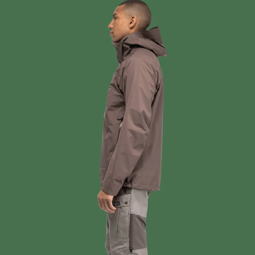 Bergans Men's Vaagaa 3L Shell Jacket Hot Cocoa Clearance
