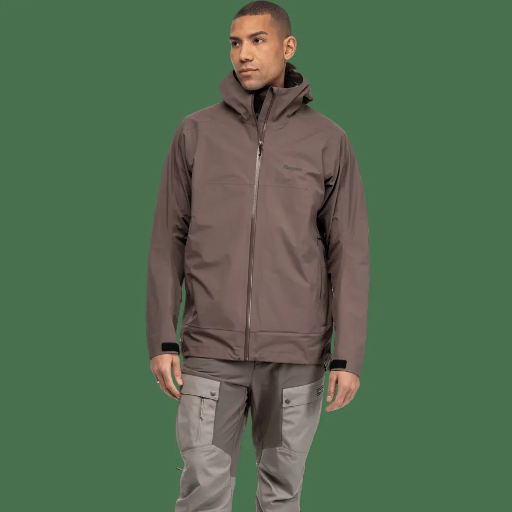 Bergans Men's Vaagaa 3L Shell Jacket Hot Cocoa Clearance