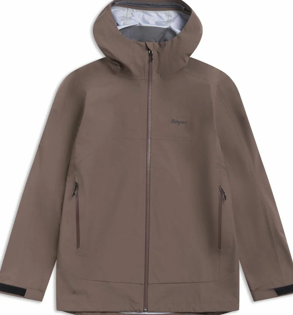 Bergans Men's Vaagaa 3L Shell Jacket Hot Cocoa Clearance