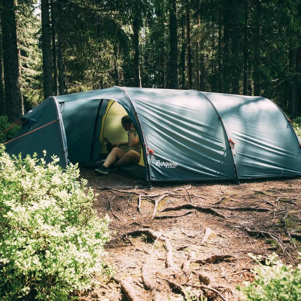 Bergans Trollhetta Tunnel 4-pers Tent Lt Fogblue Sale
