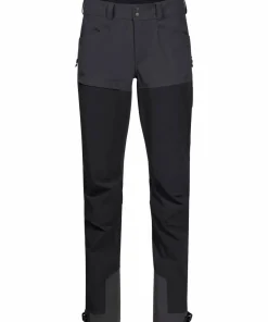 Bergans Women's Bekkely Hybrid Pant Black/Solid Charcoal Clearance