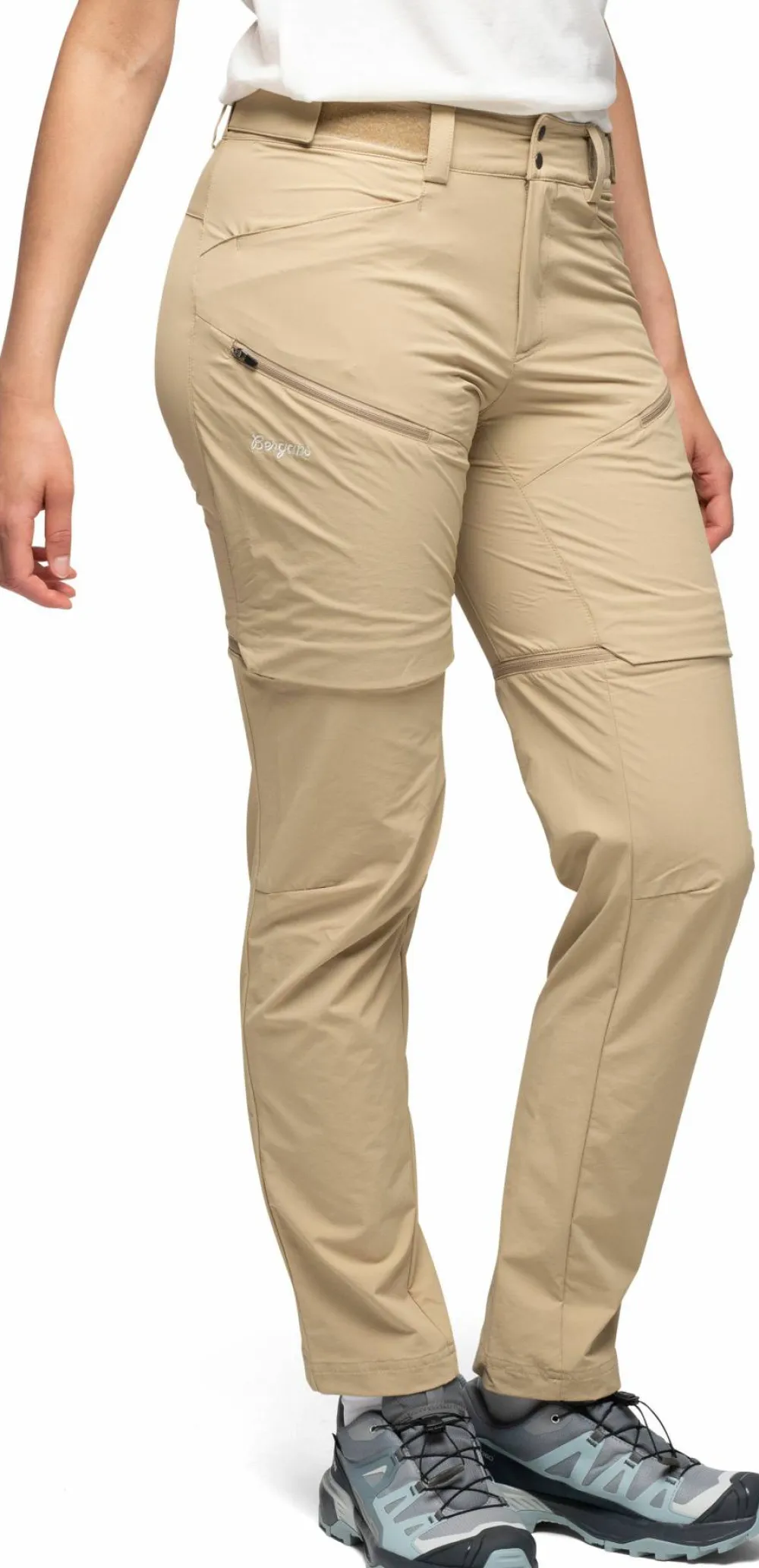 Outlet Women's Convertible Zip-Off Softshell Pants Dambyxor