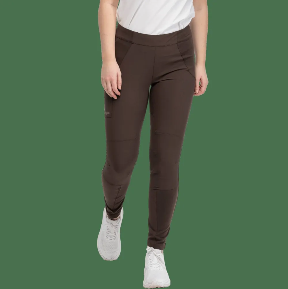 Bergans Women's Fløyen Original Tight Pants Dark Chocolate
