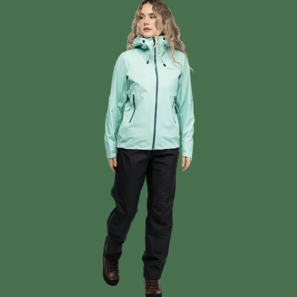 Bergans Women's Rabot Light 3L Shell Jacket Mint Crush