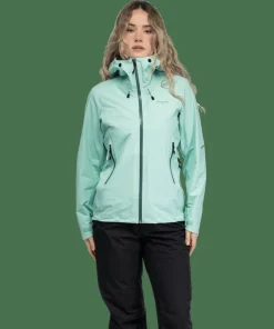 Bergans Women's Rabot Light 3L Shell Jacket Mint Crush