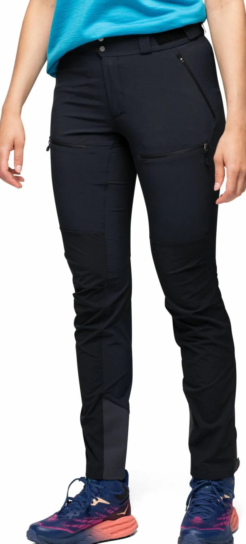 Bergans Women's Rabot Softshell Pants Black