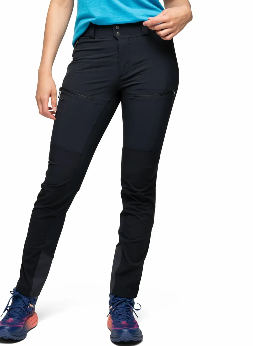 Bergans Women's Rabot Softshell Pants Black