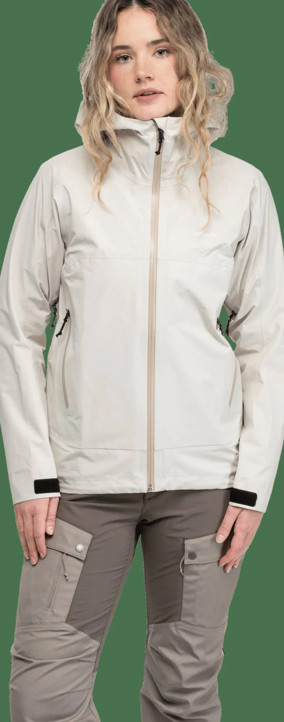 Bergans Women’s Vaagaa 3L Shell Jacket Bone White
