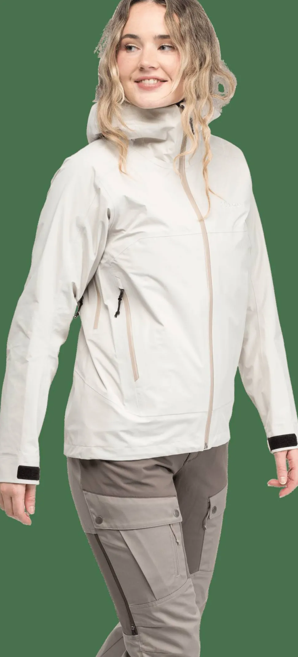 Bergans Women’s Vaagaa 3L Shell Jacket Bone White