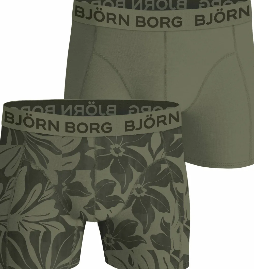 Outlet Men's Bamboo Cotton Blend Boxer 2p Kalsonger