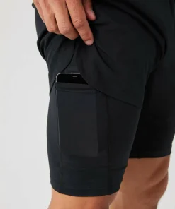Sale Men's Borg 2 In 1 Shorts Träningskläder Herr|Herrshorts