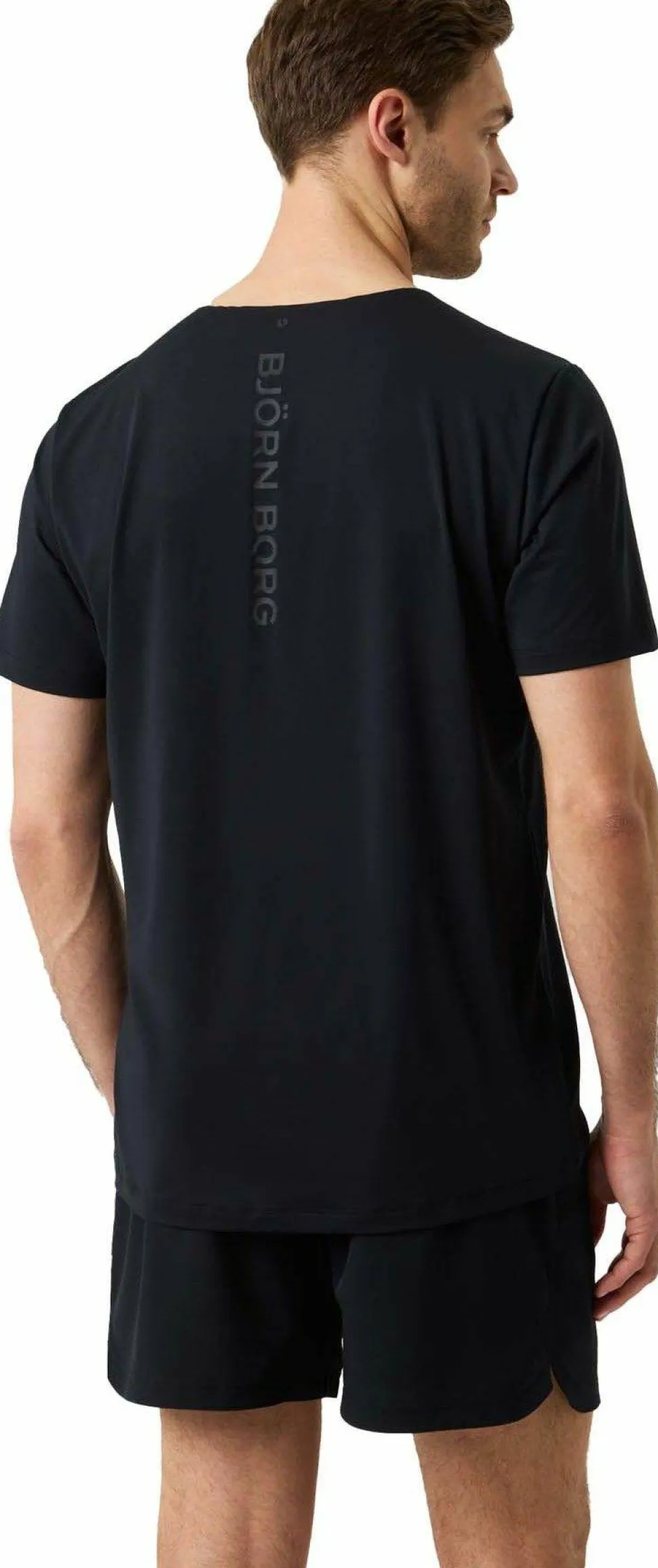 Björn Borg Men's Borg Feather T-Shirt Black Beauty