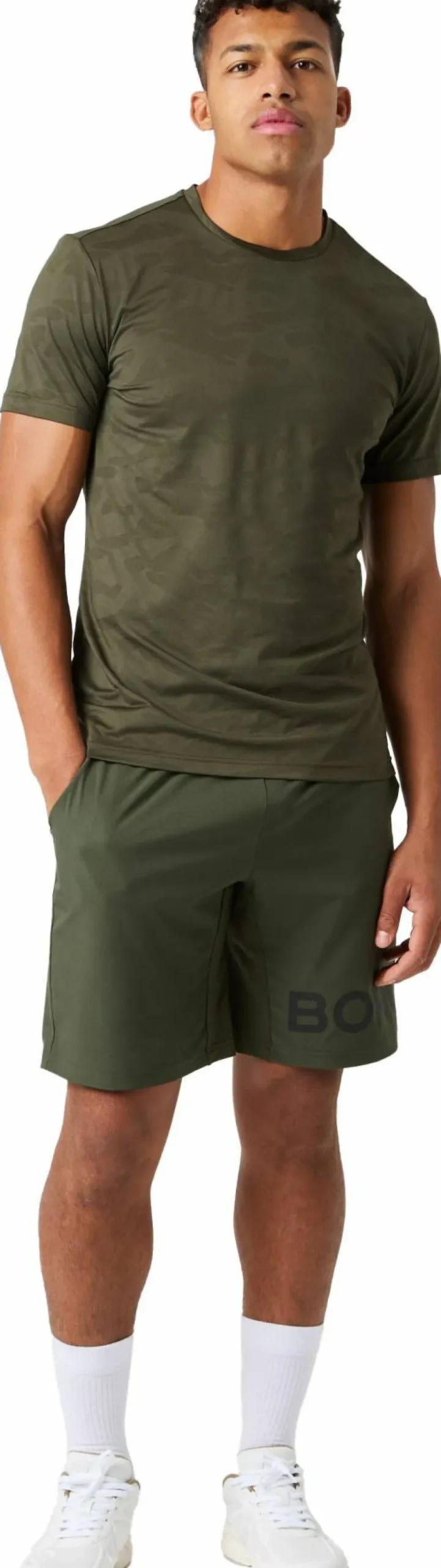 Björn Borg Men's Borg Performance T-Shirt Forest Night