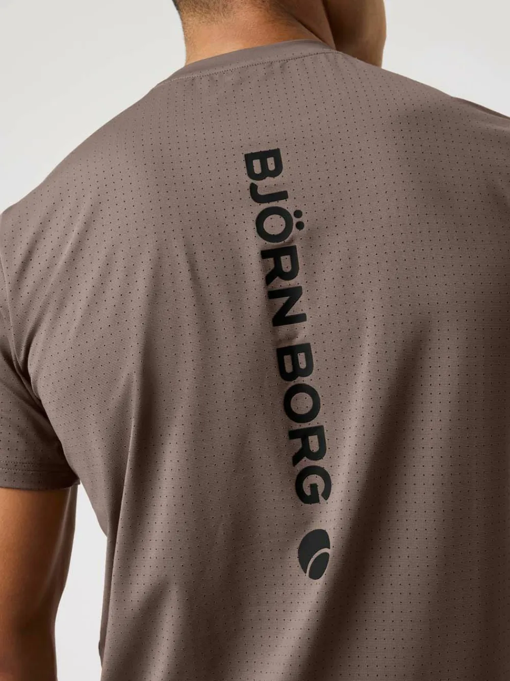 Björn Borg Men's Borg Running Perforated T-Shirt Falcon