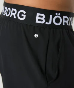 Björn Borg Men's Borg Shorts Black Beauty/White New