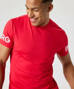 Björn Borg Men's Borg T-Shirt Lychee Hot