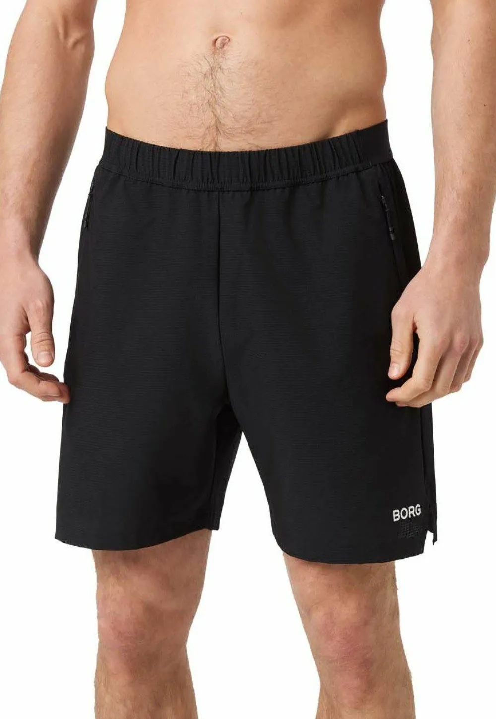 Björn Borg Men's Borg Zip Shorts Black Beauty Sale
